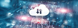 Future Network Cloud Services Business concept. Cloud for your organization.