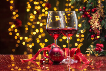 Red wine for holidays.