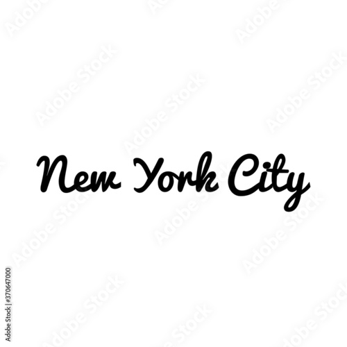 New York sign vector