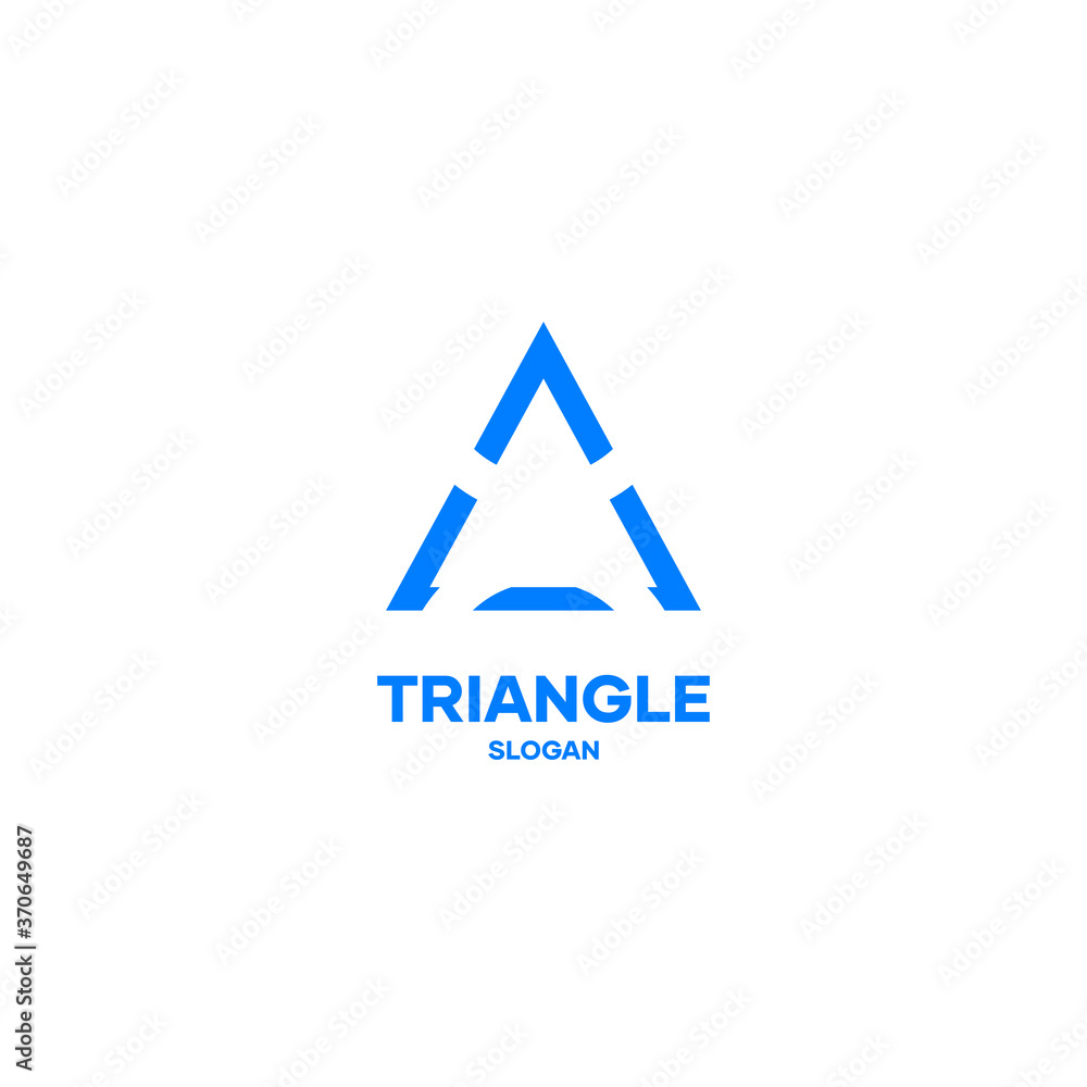 Triangle logo icon design vector simple minimal elegant Triangle logo icon design vector simple minimal elegant