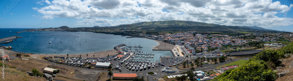 Praia da Vitória, Terceira, Açores, panorama