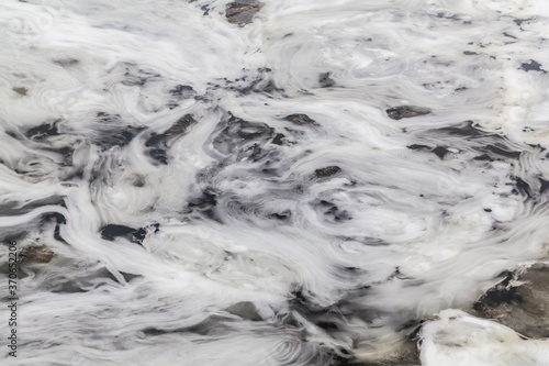 Melting Ice on river texture background © Дэн Едрышов