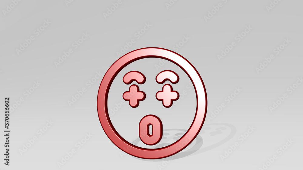 smiley very happy 3D icon casting shadow. 3D illustration. face and emoticon smiley very happy 3D icon casting shadow. 3D illustration. face and emoticon