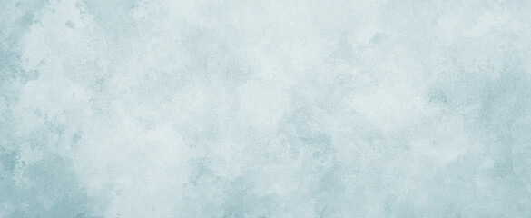 watercolor painting on old paper texture - blue