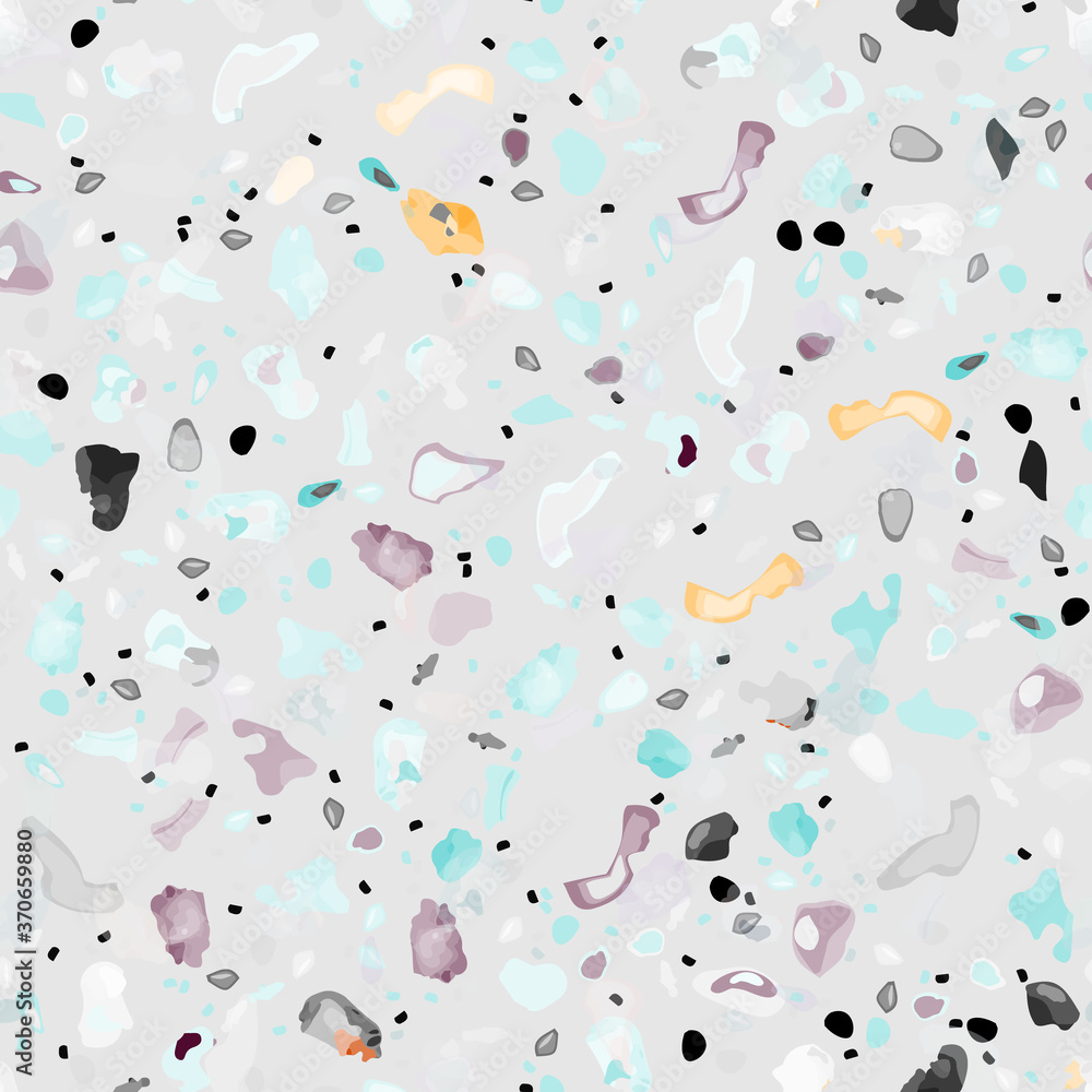 Terrazzo Texture Vector. Flooring Seamless Pattern Terrazzo Texture Vector. Flooring Seamless Pattern