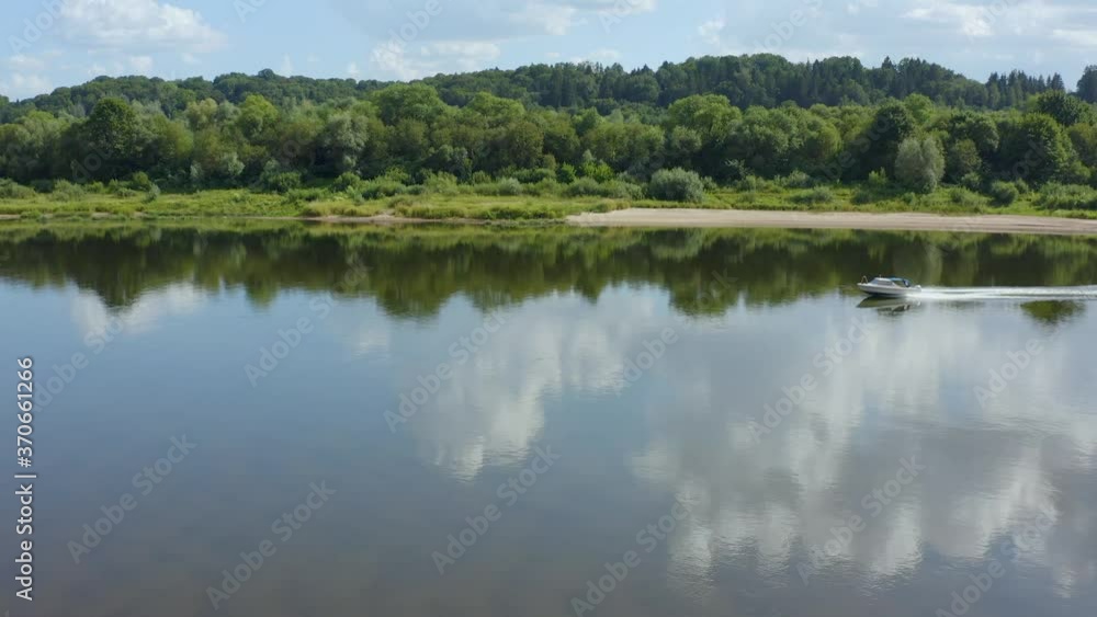 The largest river in Lithuania, the Nemunas, is still navigated The largest river in Lithuania, the Nemunas, is still navigated