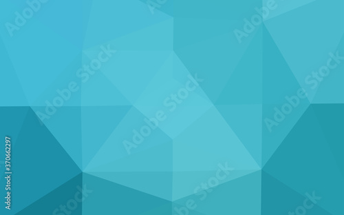 Light BLUE vector abstract mosaic pattern.