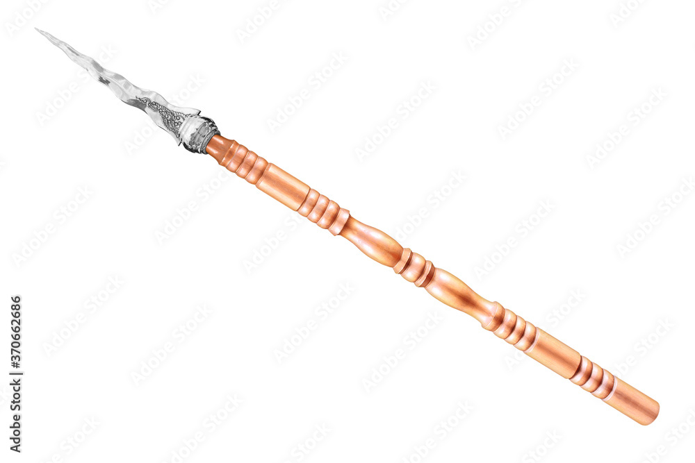 Naklejka premium ancient sword isolated on white background