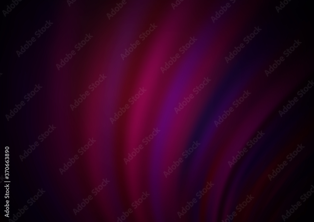 Dark Pink vector pattern with lines, ovals. Dark Pink vector pattern with lines, ovals.