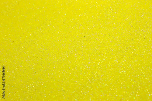 Yellow glitter holographic background