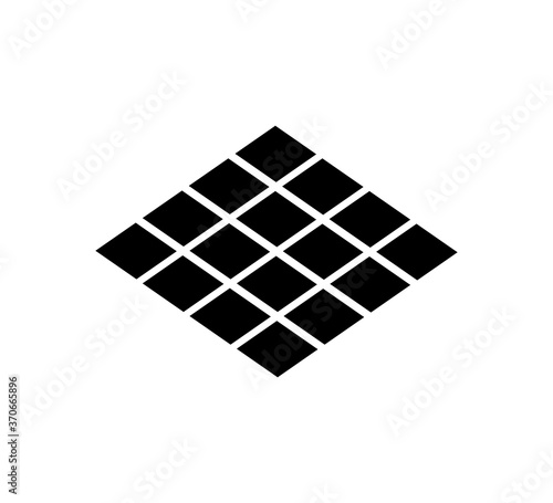 Floor icon vector logo design template