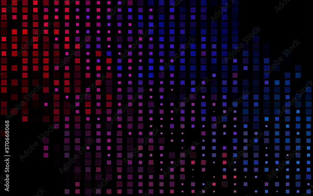 Dark Blue, Red vector background with rectangles. Dark Blue, Red vector background with rectangles.