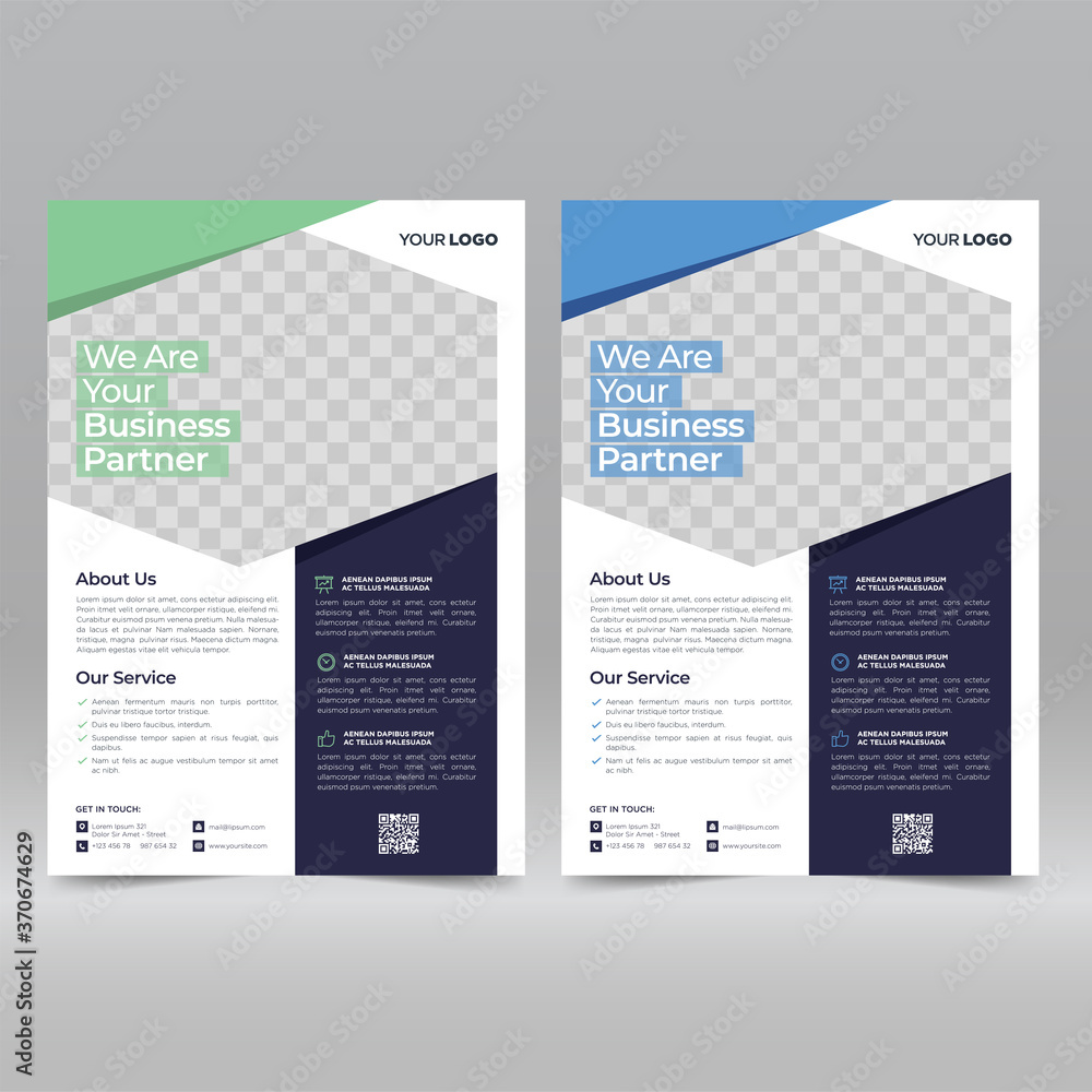 Corporate Poster, Flyer Design Template