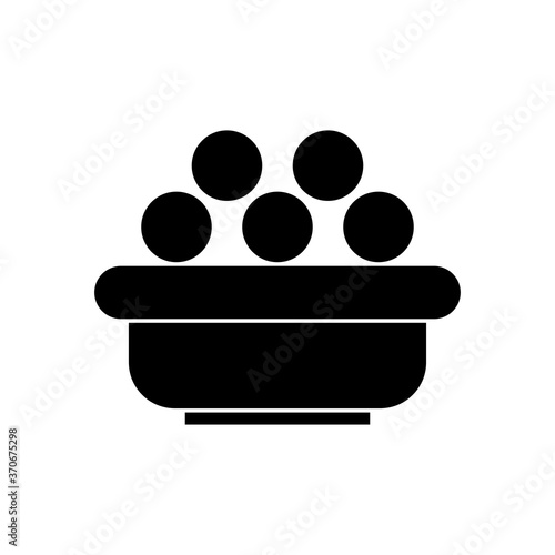 navratri food silhouette style icon