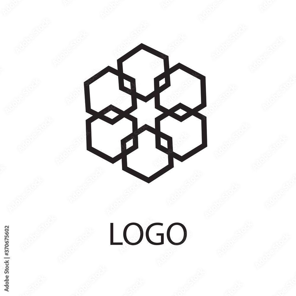 Abstract logo. Minimalistic logo design. Creative logo. Abstract logo. Minimalistic logo design. Creative logo.