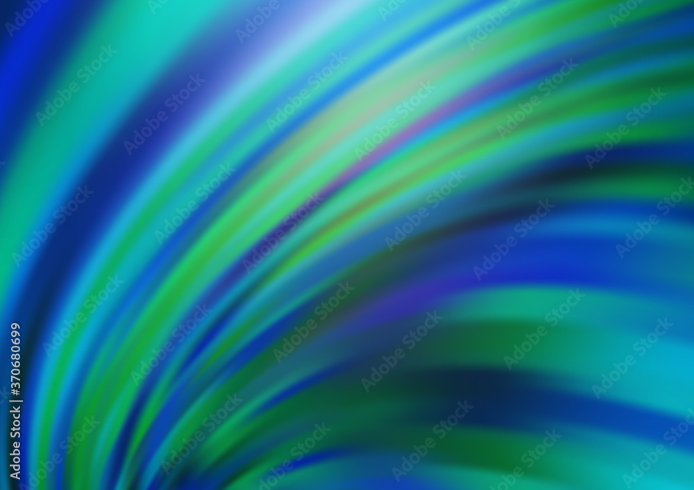 Light BLUE vector background with liquid shapes. Light BLUE vector background with liquid shapes.
