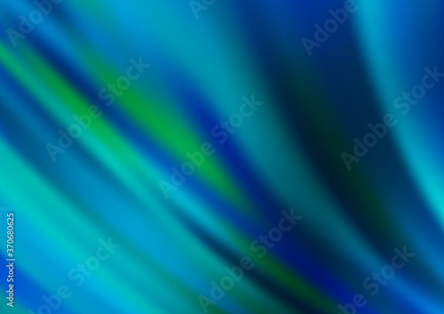 Light BLUE vector template with abstract lines.