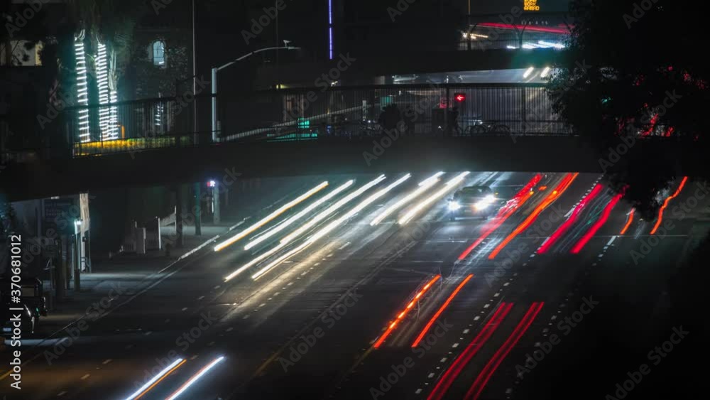 Night Traffic Timelapse Night Traffic Timelapse
