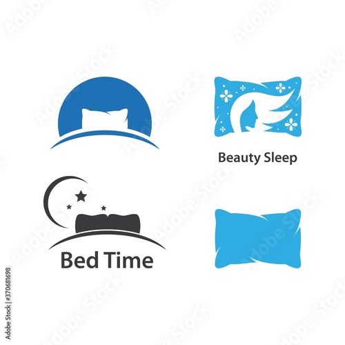 Bed and pillow