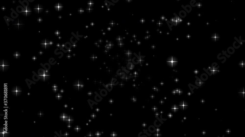 キラキラのパーティクル　ループ