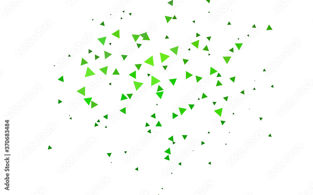 Light Green vector pattern in polygonal style. Light Green vector pattern in polygonal style.