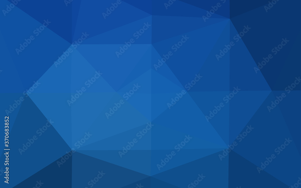 Dark BLUE vector low poly texture. Dark BLUE vector low poly texture.