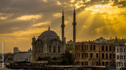   Turkey Istanbul, Mosque in a sunset. © Jaime