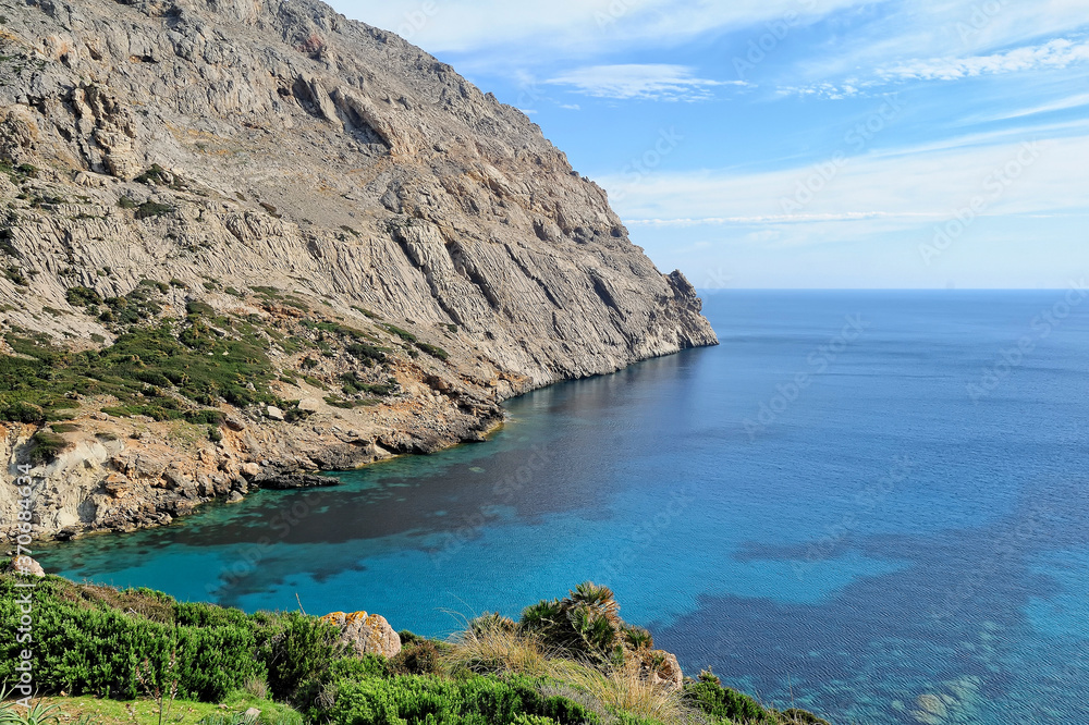 the Boquer Valley and gulf Cala Boquer, Majorca, Spain the Boquer Valley and gulf Cala Boquer, Majorca, Spain