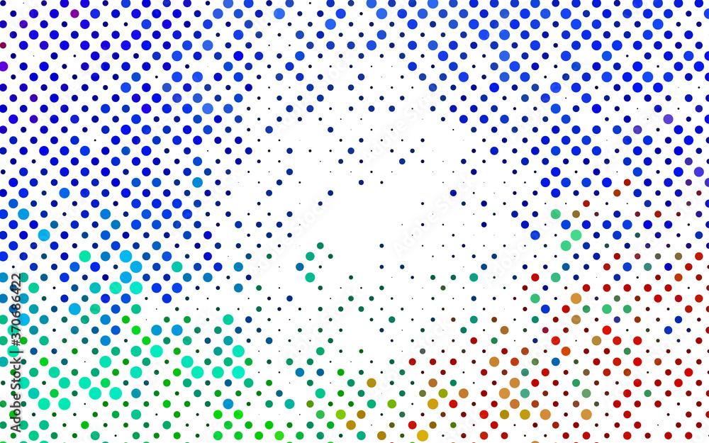Light BLUE vector backdrop with dots. Light BLUE vector backdrop with dots.