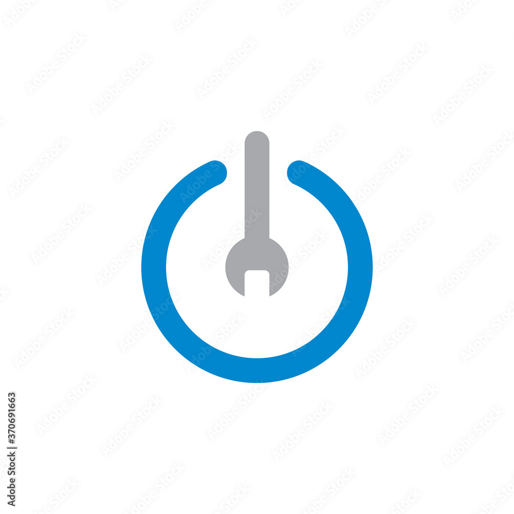 button power repair logo , repair service logo button power repair logo , repair service logo