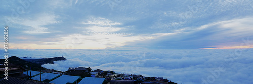 Sea mist at Phu Tub Berk, a...