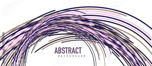 Аbstract moving colorful lines vector backgrounds for cover, placard, poster, banner or flyer