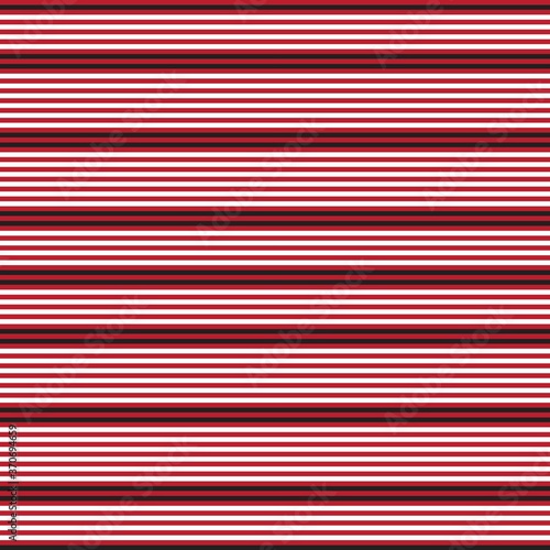 Red Stripe seamless pattern background in horizontal style