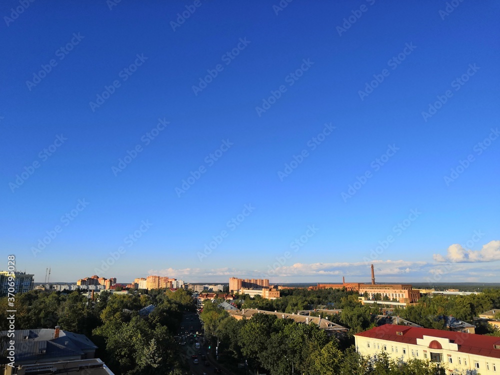 view of the city of vilnius