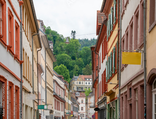 Heidelberg city view