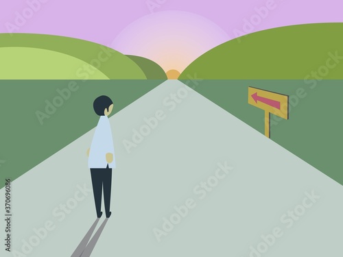 the image of future - road