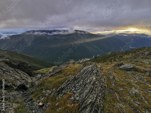 Valleys of the Altai mountains