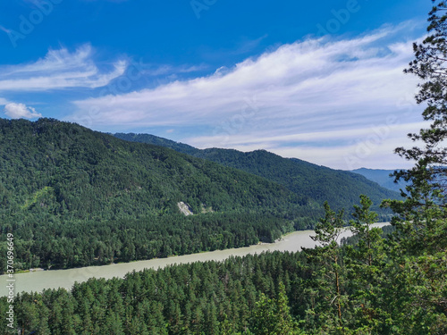 Valleys of the Altai mountains