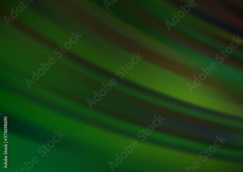 Light Green vector background with straight lines.