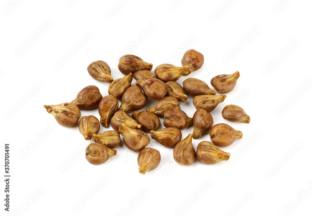 Grape Seed (Grapeseed) Isolated on White Background. Grape Seed (Grapeseed) Isolated on White Background.