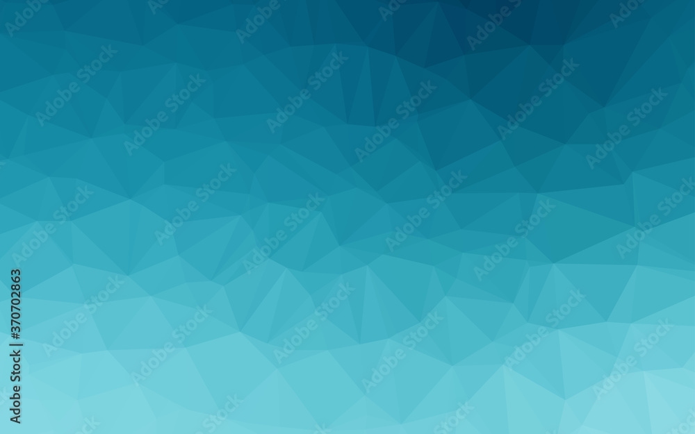 Light BLUE vector abstract mosaic backdrop.