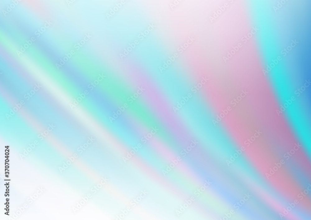 Light BLUE vector pattern with lines, ovals. Light BLUE vector pattern with lines, ovals.