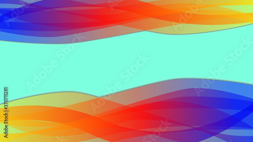 Background abstract colorful wave vector