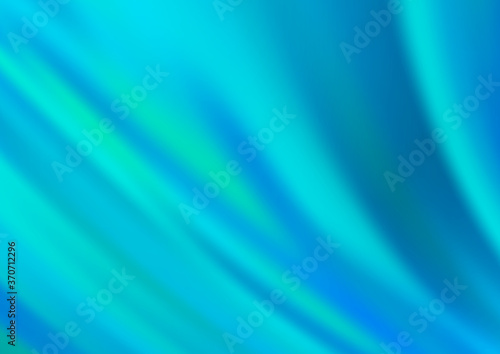 Light BLUE vector background with bubble shapes.