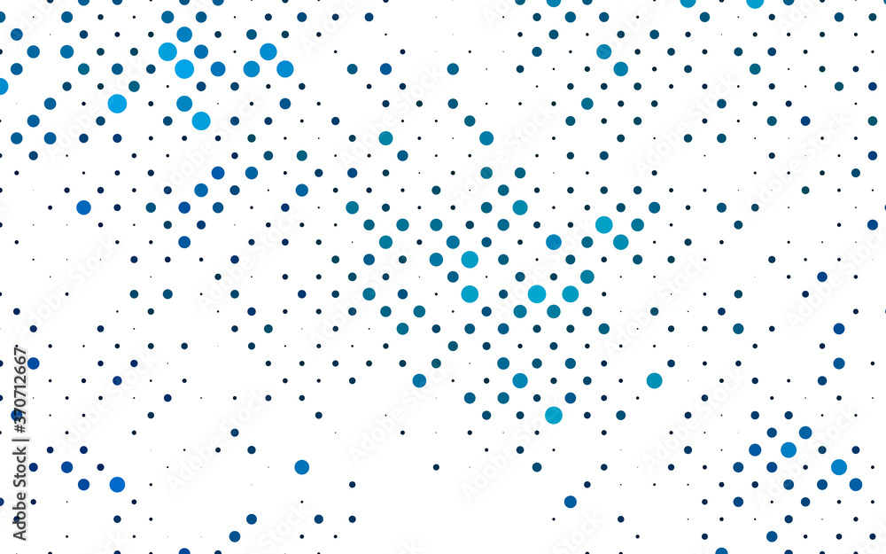 Light BLUE vector cover with spots. Light BLUE vector cover with spots.