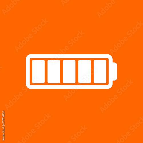 Batterieanzeige und Hintergrund