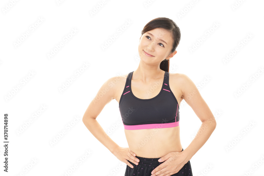 健康的な女性 健康的な女性