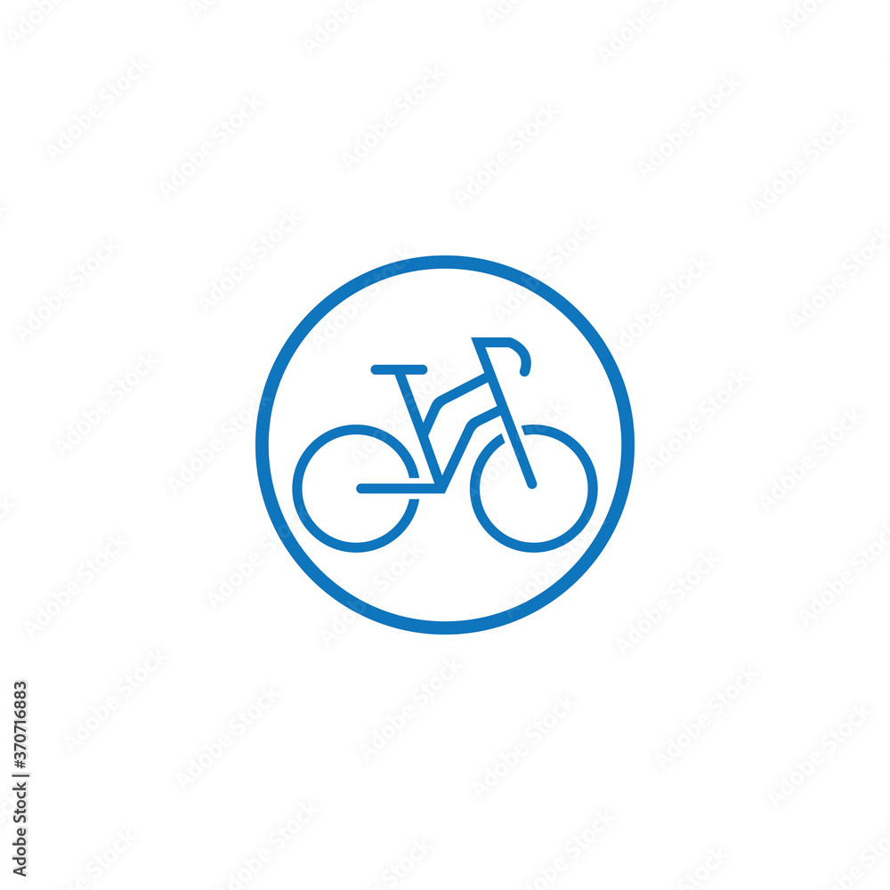 Bicycle Icon Vector Design Template Bicycle Icon Vector Design Template