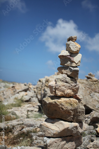 Steine stapeln © Ronald