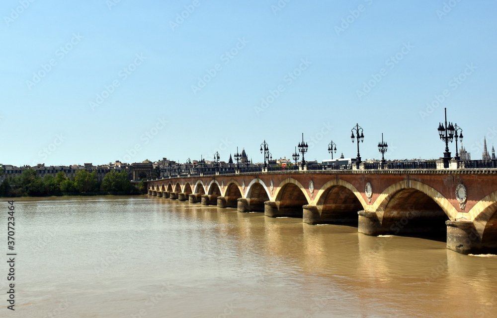 Pont de Pierre in Bordeaux